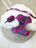 Load image into Gallery viewer, Bundle | Spot Of Luxury Pink | Dog Harness + Leash + Poop Bag