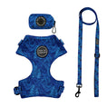 Load image into Gallery viewer, Bundle | Ocean Palms | Dog Harness + Leash + Poop Bag