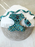 Load image into Gallery viewer, Bundle | Spot Of Luxury Green| Dog Harness + Leash + Poop Bag
