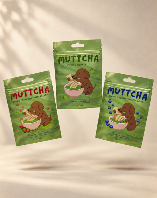 The Muttcha® Trio - Original, Strawberry & Blueberry